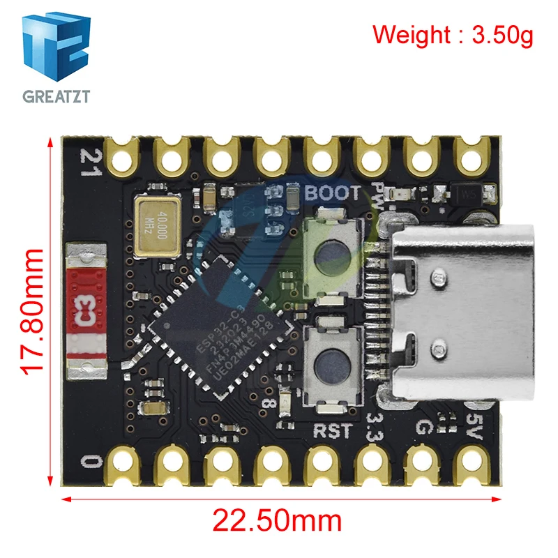 Плата разработки ESP32-C3 Плата разработки ESP32 SuperMini Плата разработки ESP32 WiFi Bluetooth для Arduino