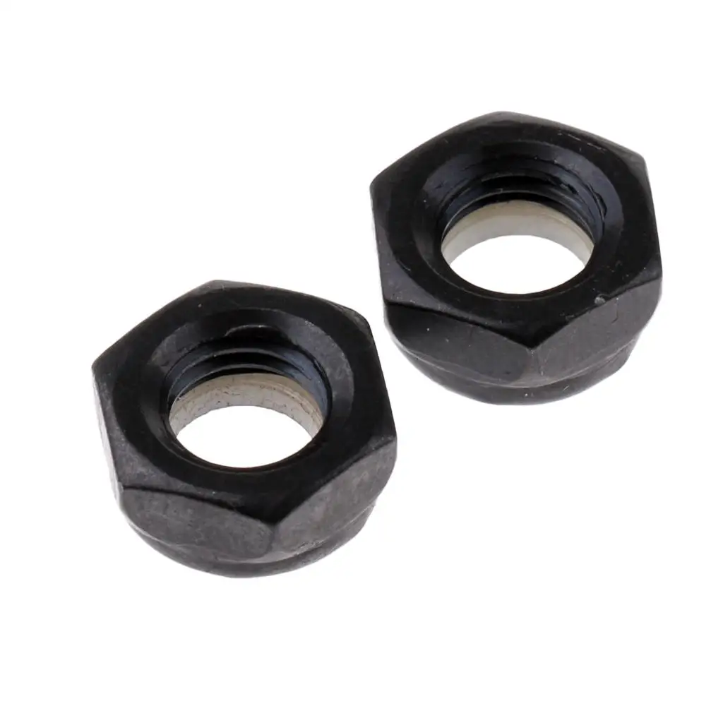 40pcs Metal Axle Nuts for Skateboard Longboard Trucks Bridge Mounting Nuts,