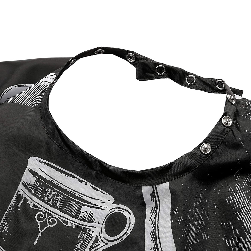 Hairdressing Bibs Hairdressing Bibs For Perming And Dyeing Printed Perming And Dyeing Non-Stick Barber Professional Barber Cape