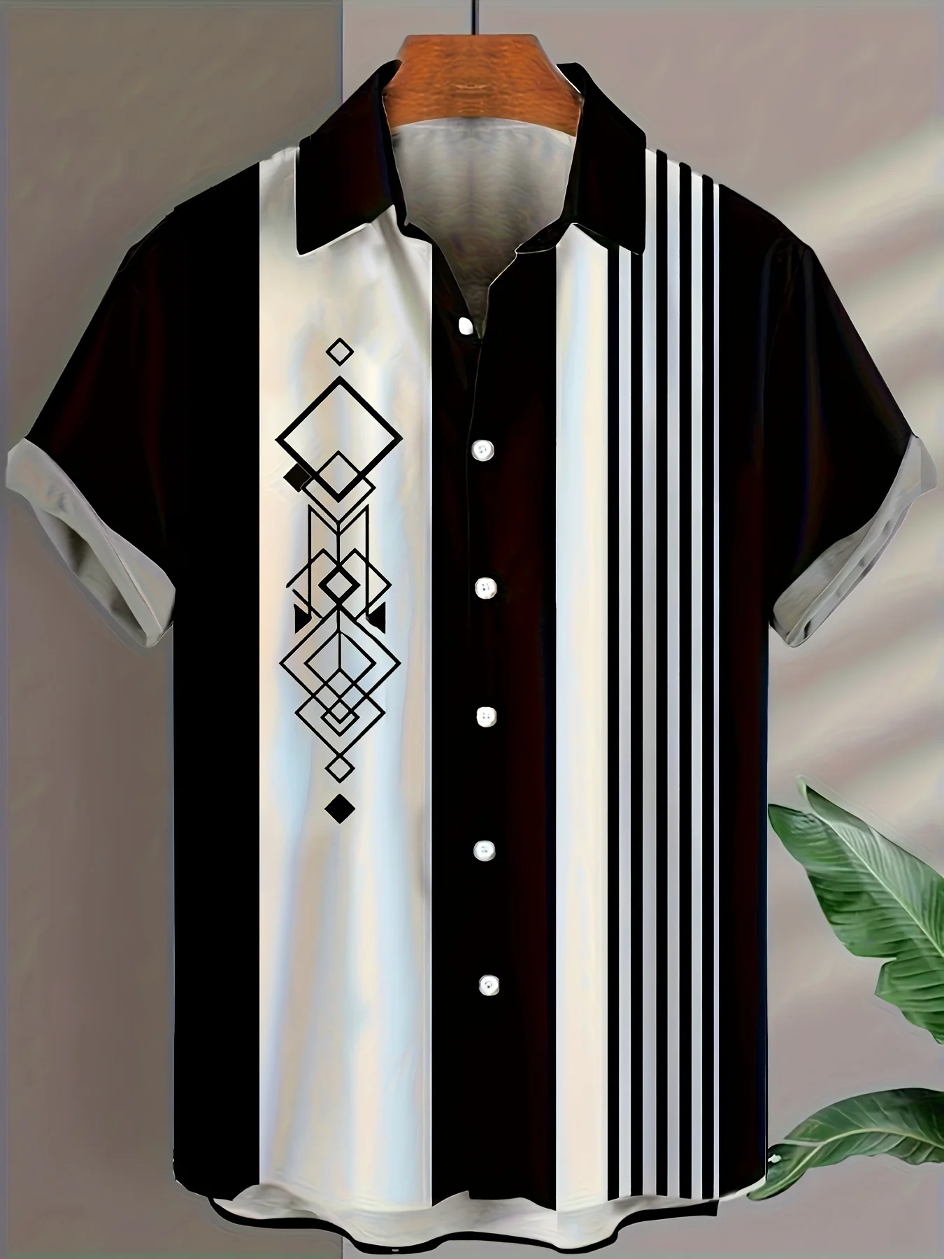 Camicie da uomo casual quotidiane estive Camicie a maniche corte da uomo alla moda da strada all'aperto Camicie a maniche corte da uomo comode e larghe