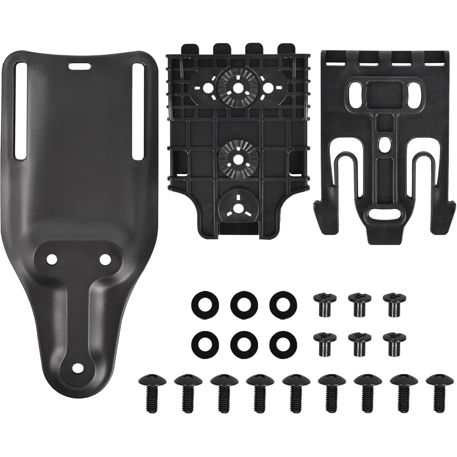 Coldre de arma de baixo alcance atualizado, sistema tático de travamento rápido para coldre de pistola universal, coldre de arma de perna, caça