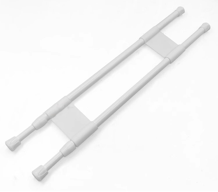 1Set kunststof RV hangende kasthek met massieve staven voor camper camper caravanaccessoires