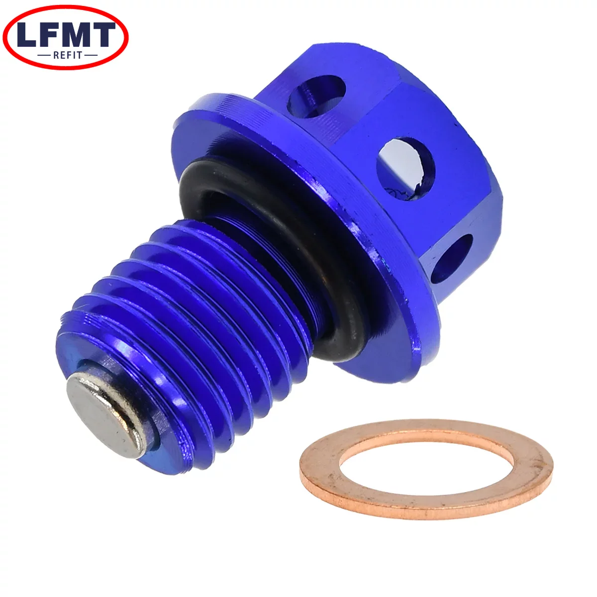 M12xP1.5 Magnetic Oil Drain Plug Bolt Screw For Yamaha YZF-R3 YZF-R25 MT-03 MT-25  YZ250X XT250X WR250R WR250X YZ250Serow 250