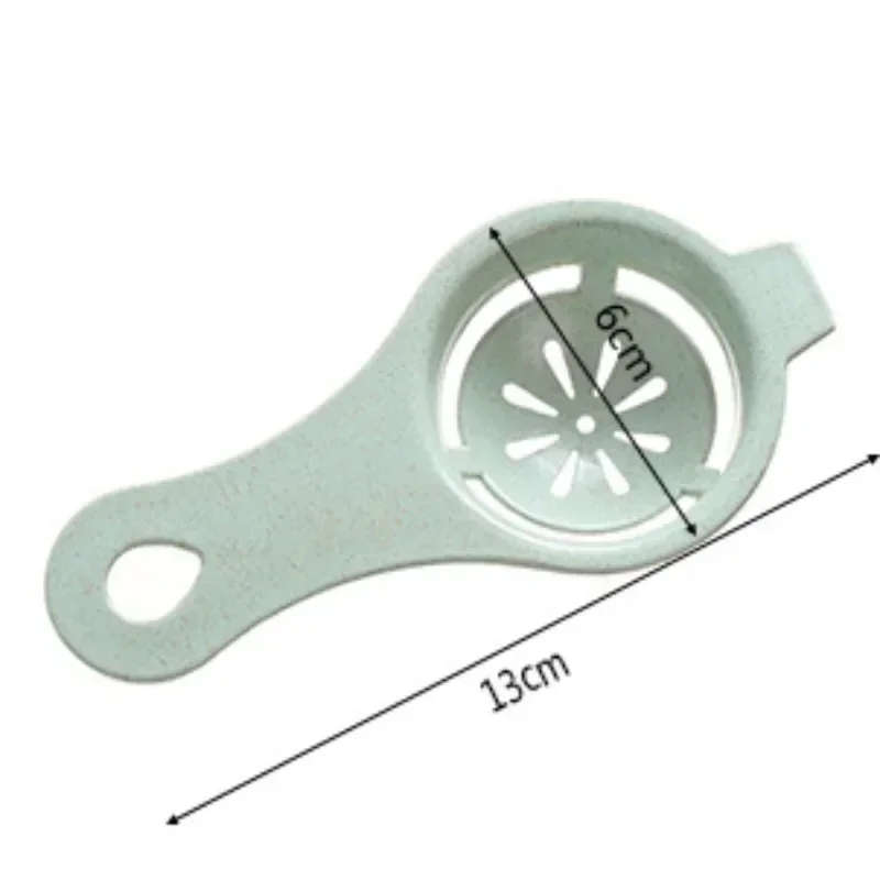 1PC/4PCS Weizen Stroh Ei Weiß Separator Eigelb Separator Ei Filter Küche Gebacken Eigelb Ei weiß Filter küche Gadgets