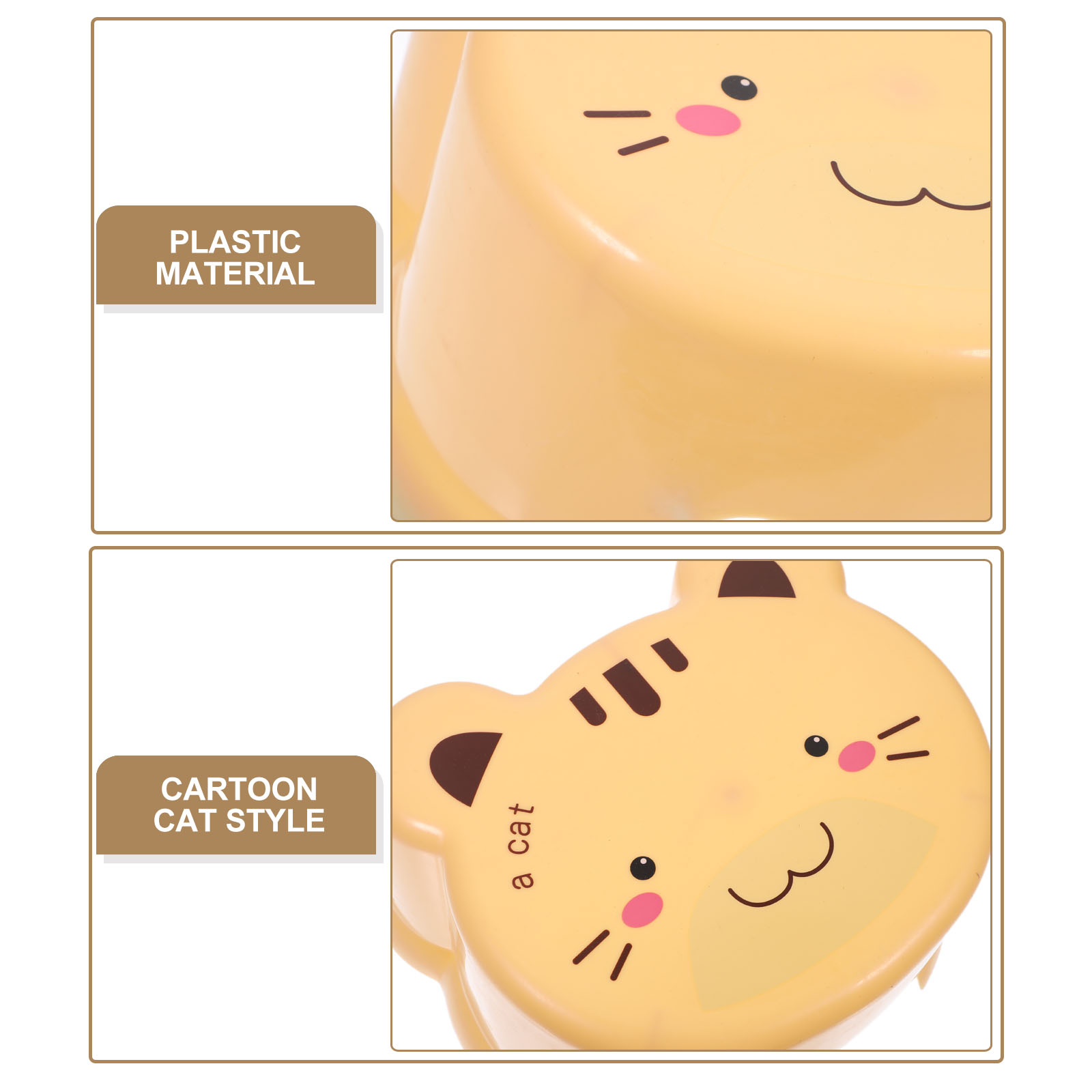 Mini Stool Kids Stools for Bathroom Cartoon Plastic Toddler Step Primary School