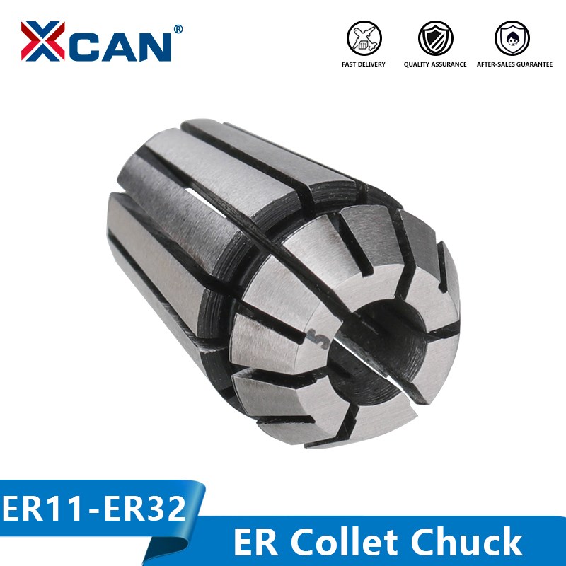 XCAN Пружинный цанговый патрон ER11 ER16 ER20 ER25 ER32 Пружинный патрон для фрезерного станка с ЧПУ Держатель инструмента Фрезерный патрон