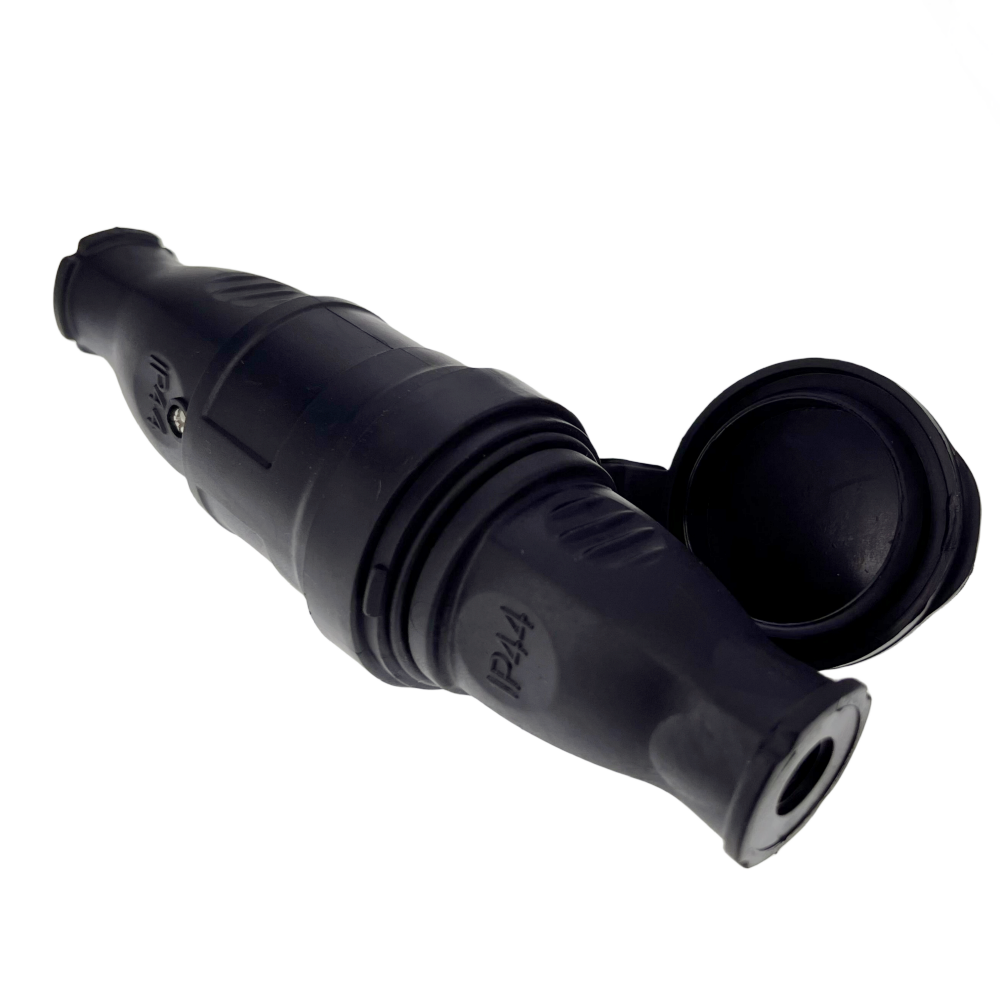 フランス防水メスソケット 16A 電気オス Schuko プラグ 250V AC 電源アダプタ 4000 ワット電源ソケット工業用