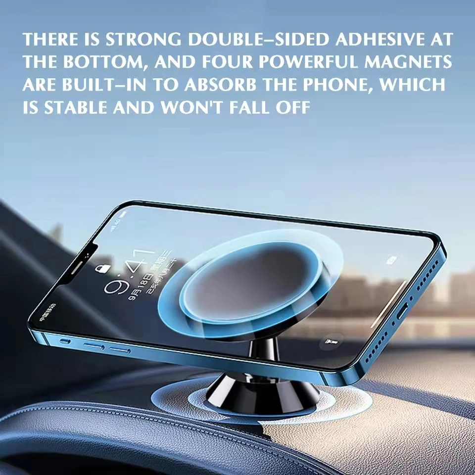 Soporte magnético para teléfono de coche soporte magnético para teléfono móvil soporte GPS para iPhone 14 13 12 Pro Xiaomi Huawei Samsung Oneplus