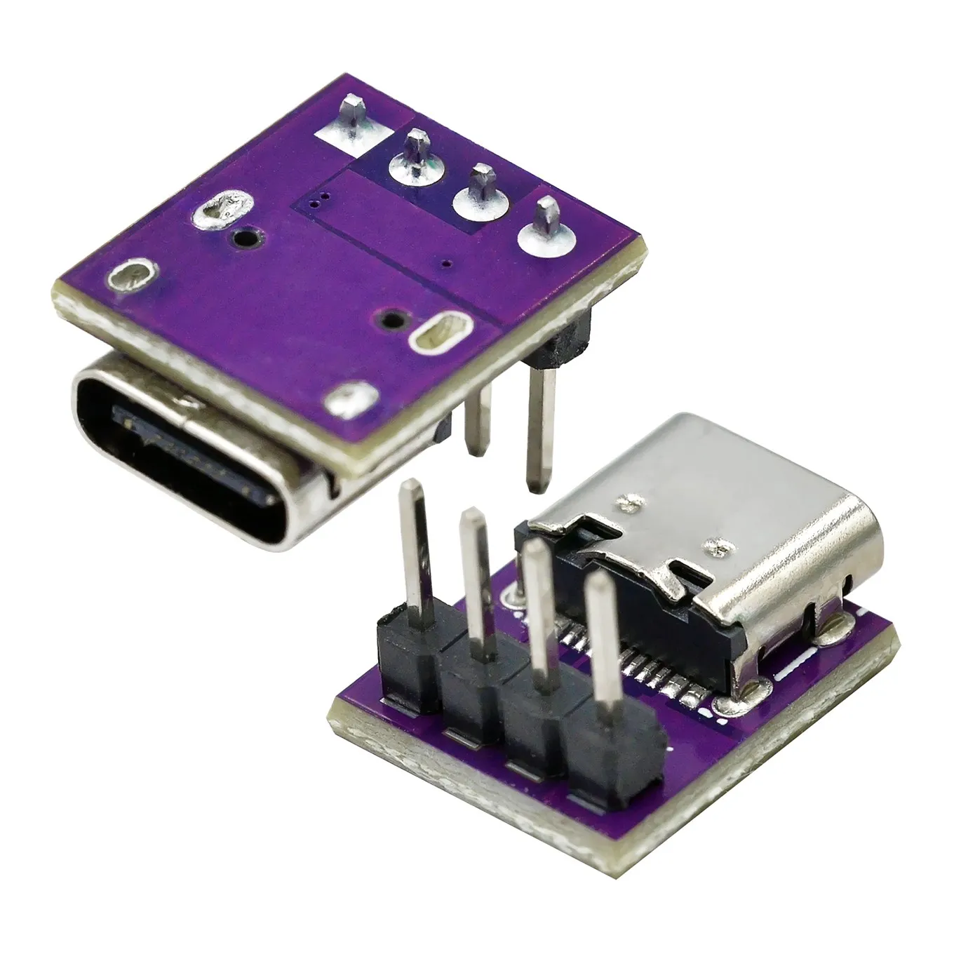 USB3.1 16P ถึง2.54บอร์ดตัวแปลงกำลังสูงในปัจจุบันจะถูกแทรกทั้งสองด้านของ papan ujian ฐานแม่ TYPE-C