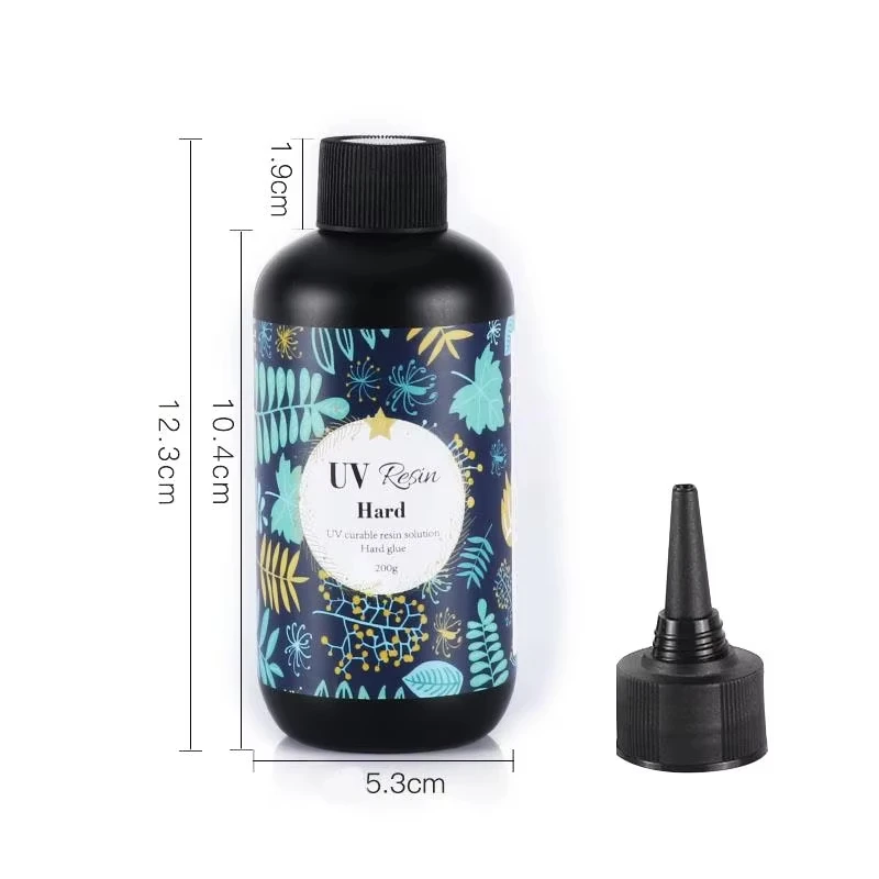 UV-harslijm Ultraviolette vloeistof Meerdere sneldrogende kleurloze transparante UV-uitharding Ideale ambachtelijke doe-het-zelf-gereedschappen voor het maken van sieraden