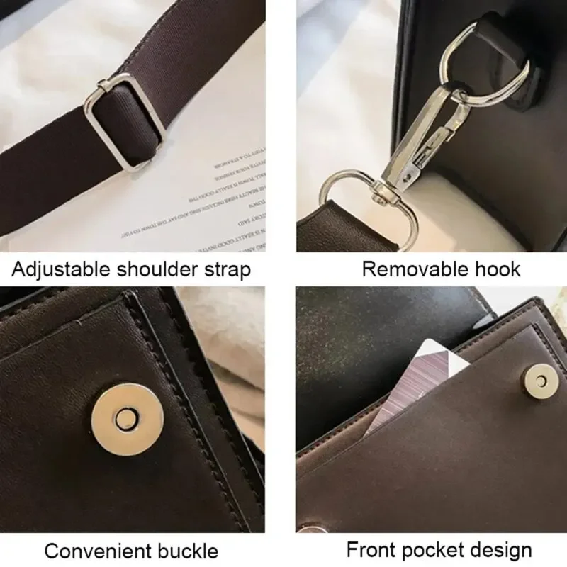 Crossbodytas PU-leer Modetassen voor dames Reishandvat Handtas Mode Schoudertas Dames Kleine flaptas