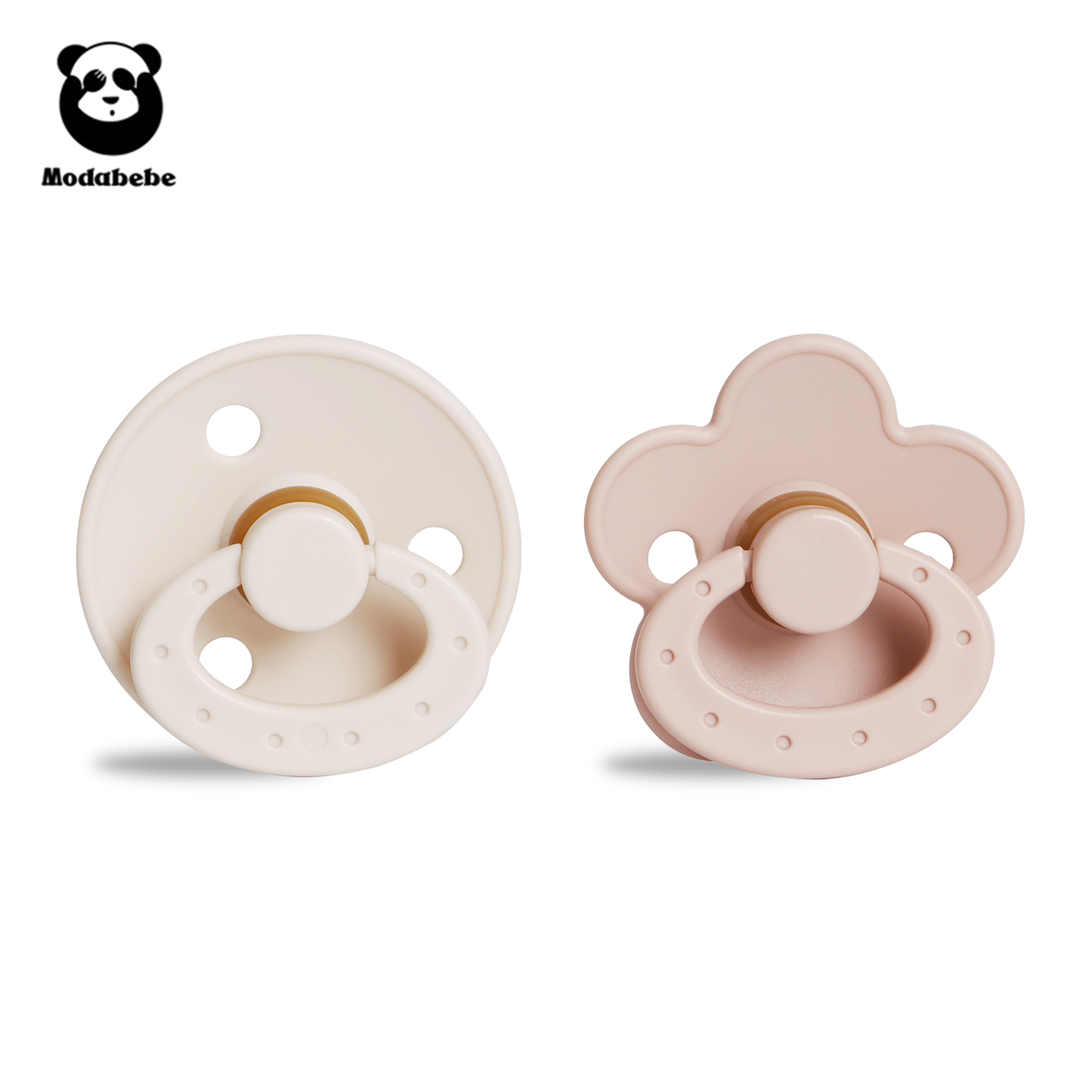 Modabebe, 2 шт./компл., детская соска, не содержит BPA, силиконовая детская соска-прорезыватель, соска-пустышка для новорожденных