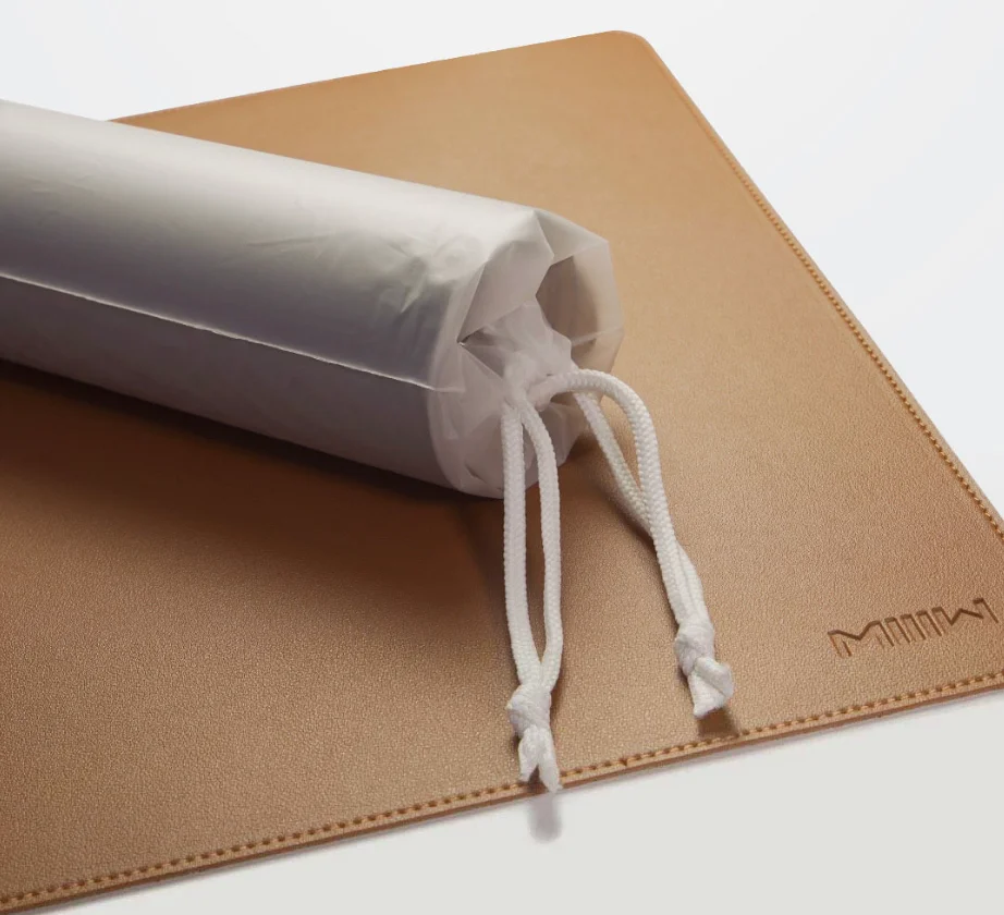 MIIIW Oversized Leather Cork Mouse Pad Double-sided Waterproof Soft Durable 900*400mm Comfortable Touch Desk Mat Large Mousepad