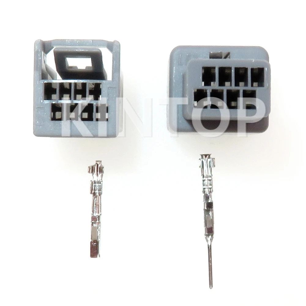 1 Bộ 8 Chân Mini Tự Động Dòng Điện Thấp Unsealed Ổ Cắm Có Dây MX34008SF1 Xe Ô Tô Nam Nữ Lắp Ghép Điện Dây Cổng Kết Nối