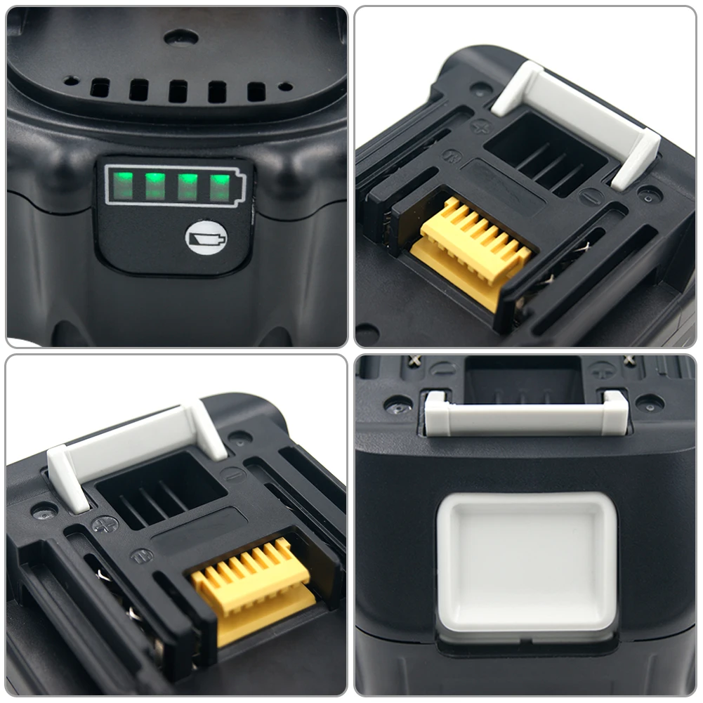 Mới Nhất Nâng Cấp BL1860 Sạc Pin 18 V 6000MAh Pin Lithium Ion Cho Makita Pin 18 V BL1840 BL1850 BL1830 BL1860B LXT 400