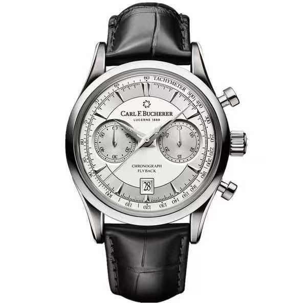 Nouvelle montre-bracelet de luxe pour hommes, à la mode, trois yeux, chronographe multifonctionnel, Business, montre à Quartz décontractée