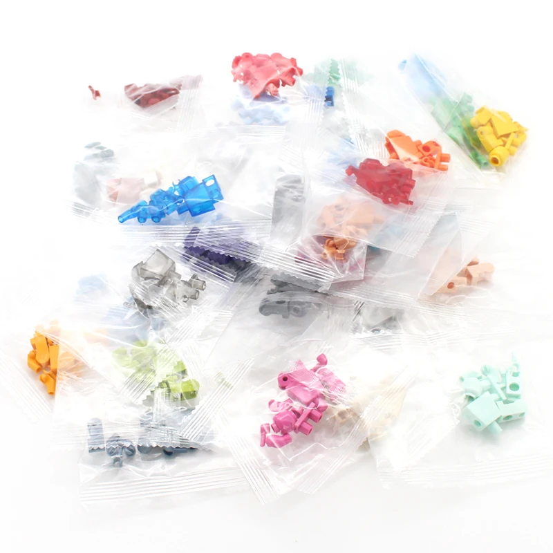 G-MOC 10 unids/lote bloques de construcción Color sólido Mini muñeca ladrillo 40 colores figuras ladrillos MOC accesorio juguetes de exhibición regalo para niños