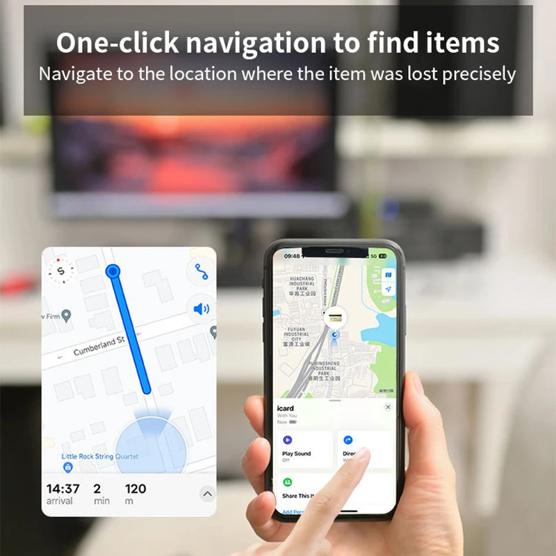 GPS-трекер Xiaomi Airtag Apple Find My Device Smart Tag Bluetooth-локатор отслеживание мини-тегов глобальное позиционирование анти-потерянный