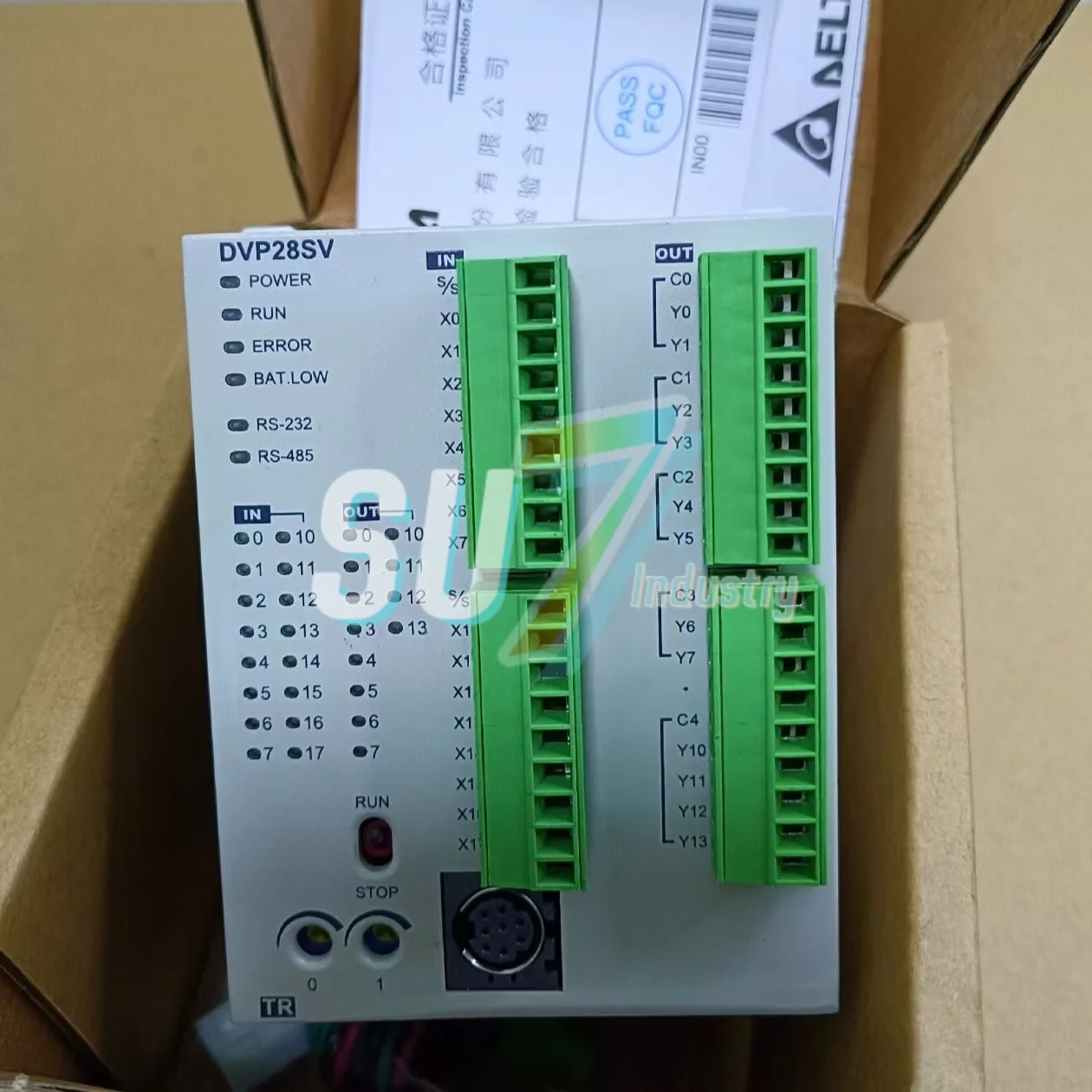 PLC Module    New In warehouse    DVP28SV11R2    DVP28SV11T2