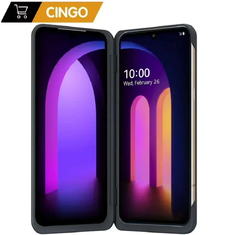 Original desbloqueado LG V60 ThinQ 5G V600AM/TM/VM 6,8 pulgadas Qualcomm 865 4G/5G teléfono móvil 8GB de memoria 128GB ROM versión coreana/estadounidense