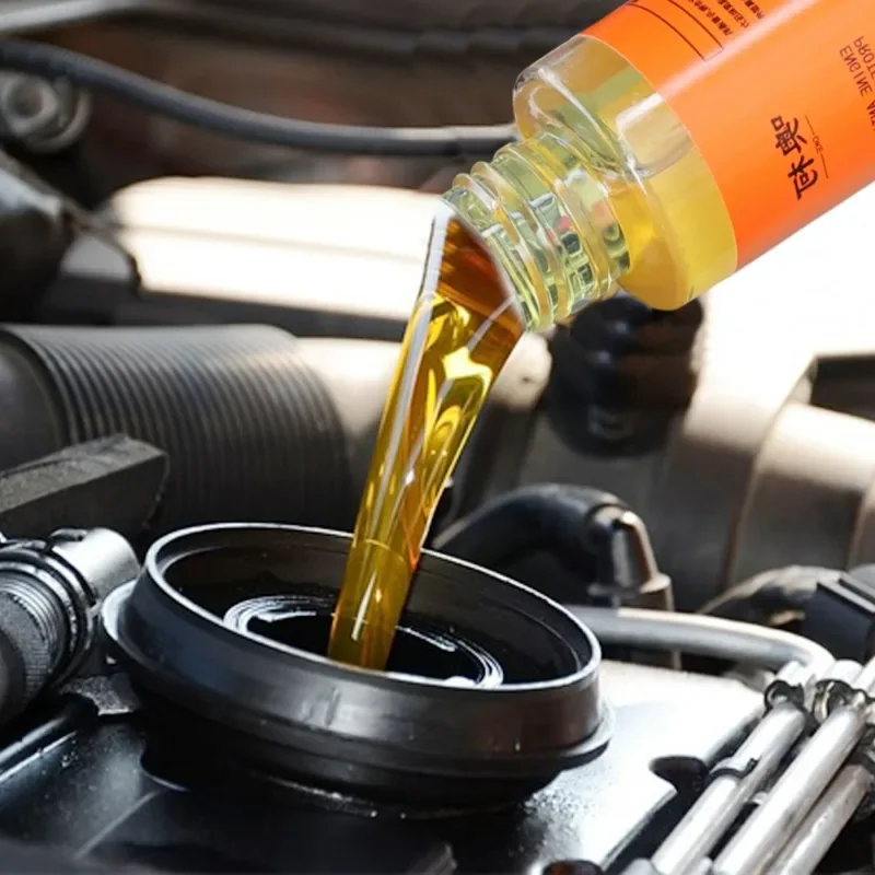 Agente de reparación de cilindro de motor de 100ML, aceite aditivo para protección del motor, reducción de ruido, aceite de reparación antidesgaste, Reduce la fricción I1E3