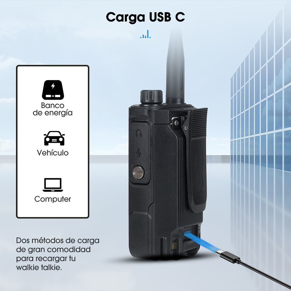 Retevis RA89 walkie talkie largo alcance emisora de radioaficionados walkie-talkies profesional movil walkie tolkie recargable Ham Radio de comunicacion portatil inalambricos resistente al agua IP68