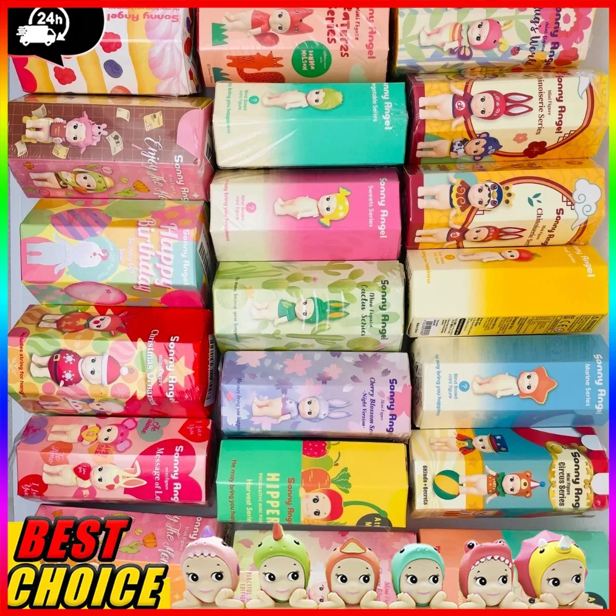 Новинка 2025, Sonny Angel, слепая коробка, серия животных, милые коллекционные фигурки Kawaii, идеально подходят для девочек, модный подарок, декор, автомобильный телефон