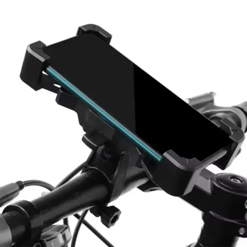 Motorräder Fahrräder Telefon Halter 360-Grad-Drehung Handy-Navigation Halterung Fahrrad Reiten Stoßfest Für iPhone Samsung Xiaomi