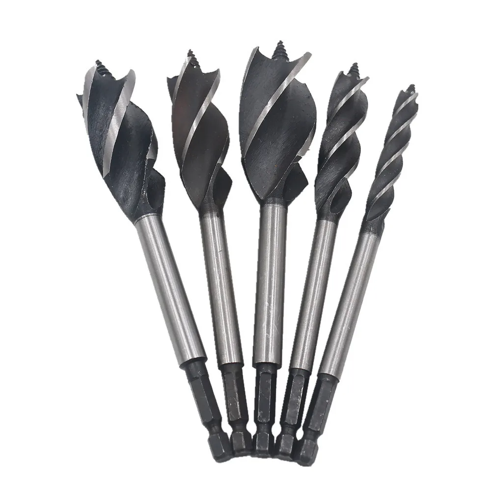 1 Máy Tính 10 12 14 16 18 19 20 22 24 25 28 30 32 35 Mm Đường Kính Lõi Gỗ khoan 1/4 Inch Chuôi Lục Giác Gỗ Brocas Para Madera