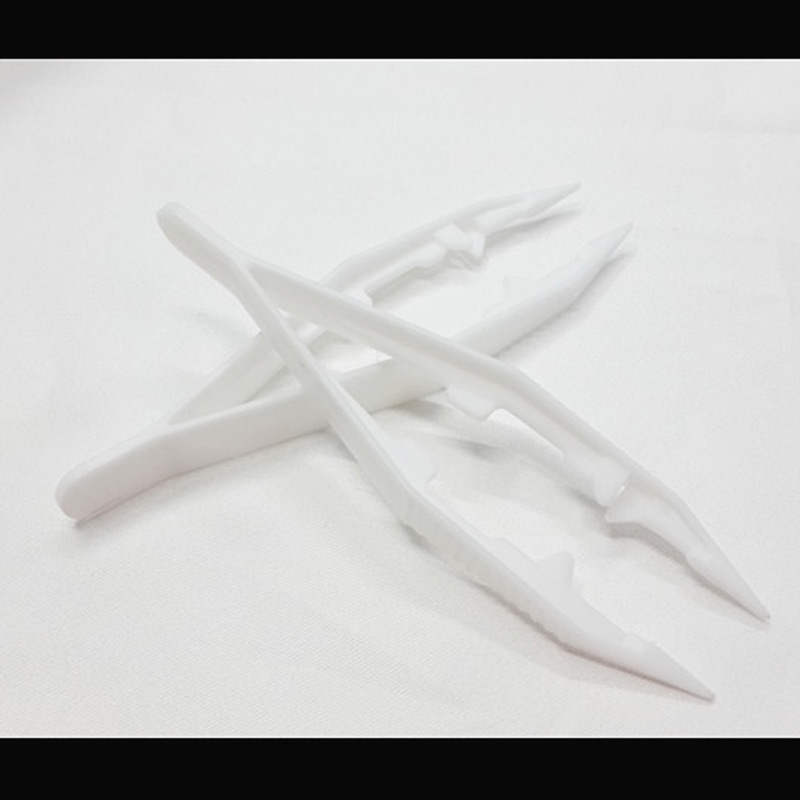 Yant Jouet プラスチックピンセット 5 個ハマビーズクリップハマビーズ 5 ミリメートルパーラービーズツール鉄ジュエリービーズアクセサリー