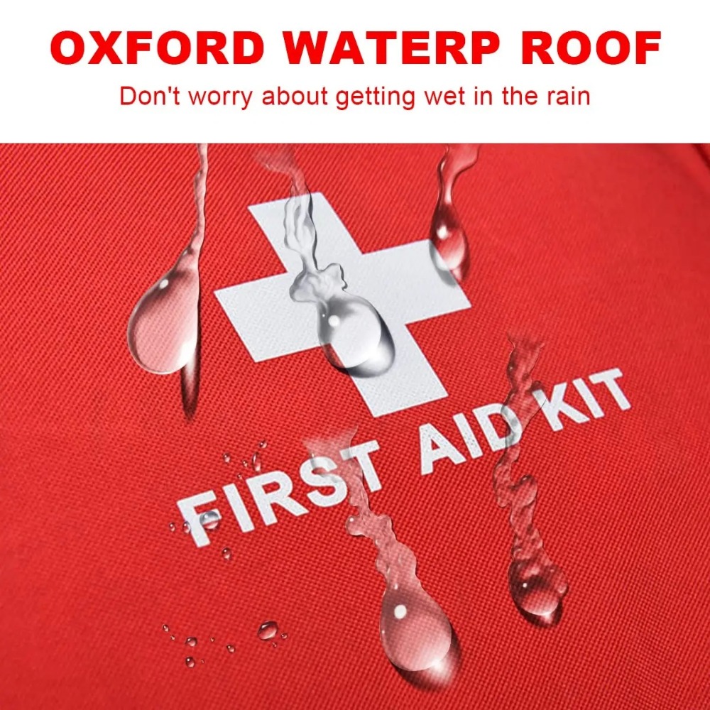 Outdoor First Aid Bag Portátil, Kit de Sobrevivência, Suprimentos de Emergência, Caça, Caminhada, Camping, Uso Multiuso