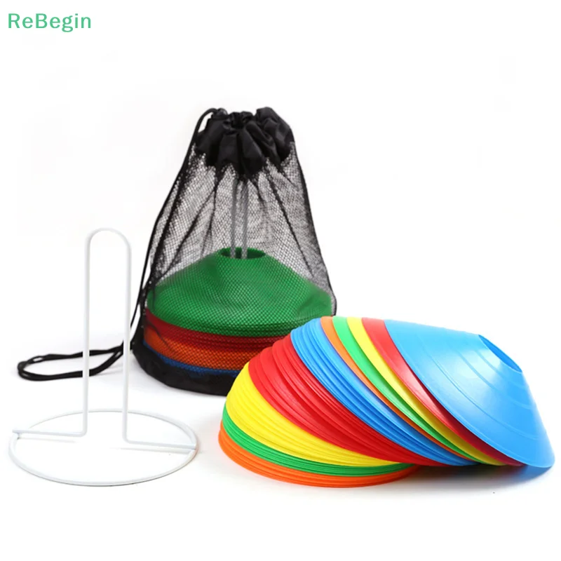 1/5/10PCS Disc Kegel Set Multi Sport Training Raum Kegel Mit Kunststoff Ständer Halter Für Fußball fußball Ball Spiel Disc