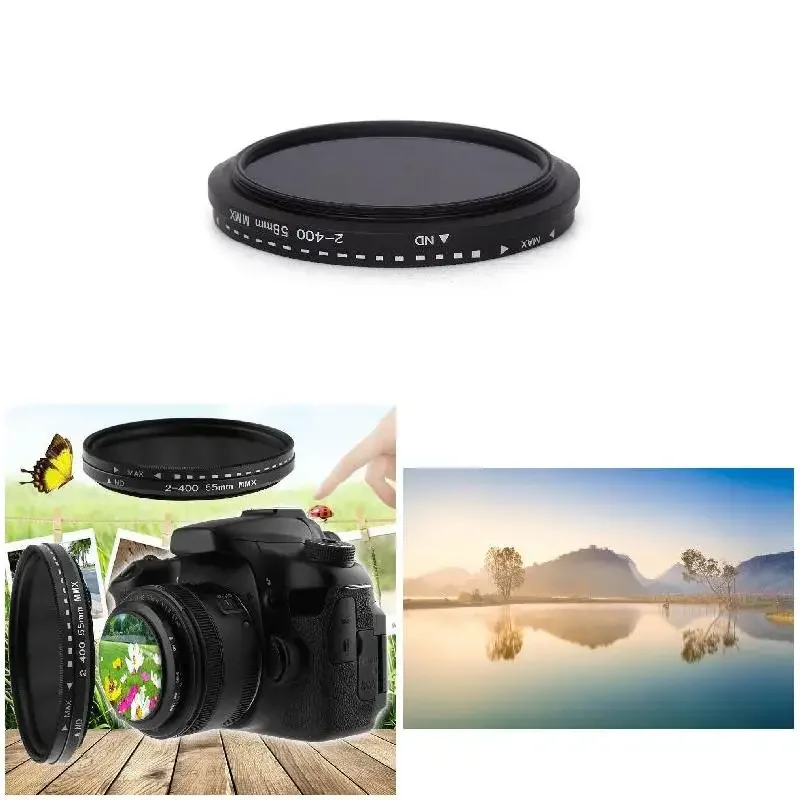 Fader Variable ND Filter Adjustable ND2 to ND400 Neutral Density for Camera Lens Camera Accessories Fotografia nd фильтр