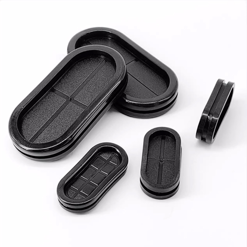 1-20Pcs Double Sided Rubber Grommets Protective Coil Round Oval Protection Wire Cable Seal Ring