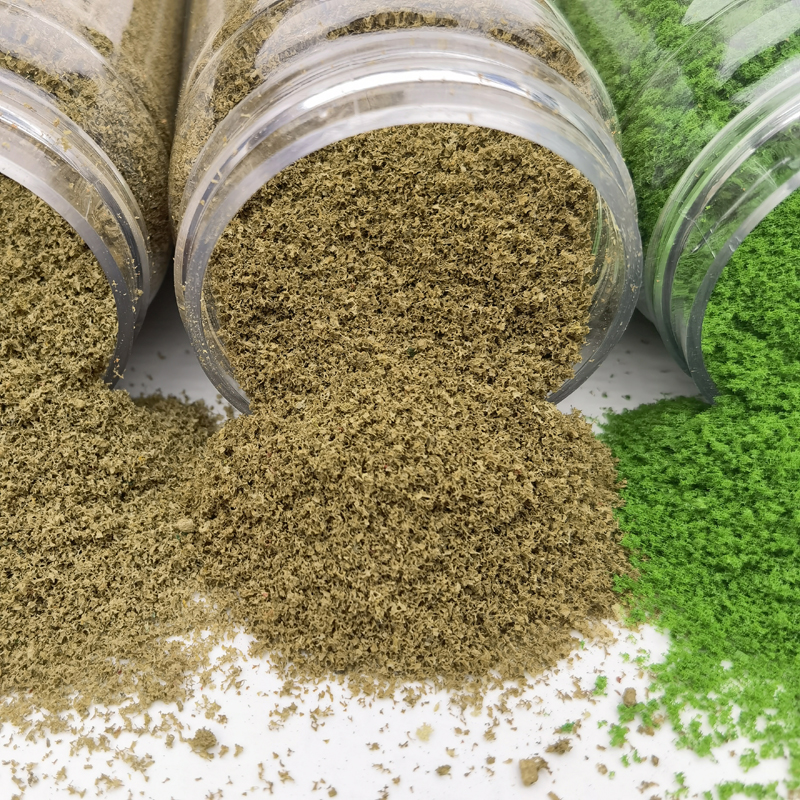 160/250ml bottle simulation 0.5-1mm ground terrain powder surface material sand table landform soil model tree powder diorama
