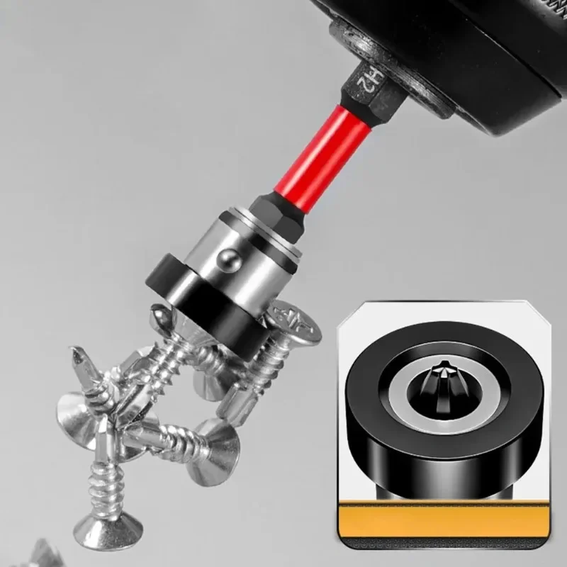 Positioning Screwdriver Bits Drywall Screw Bits 50mm Gypsum Board Plasterboard Screws Locating Batch Head Drilling Tools