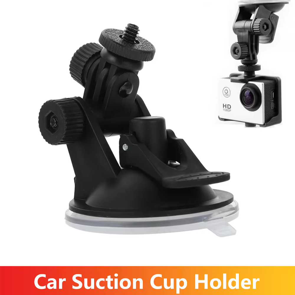 Car Suction Cup Holder Windshield Mount For GoPro Hero 13 12 11 10 9 8 5 Insta360 SJCAM AKASO DJI Osmo Action Camera Accessories