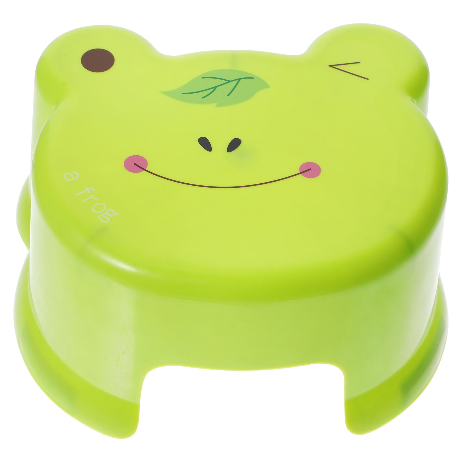 Banqueta de plástico dos desenhos animados crianças passo ao ar livre toalete footstool cama agachamento cadeira portátil fezes para sala de aula criança primária