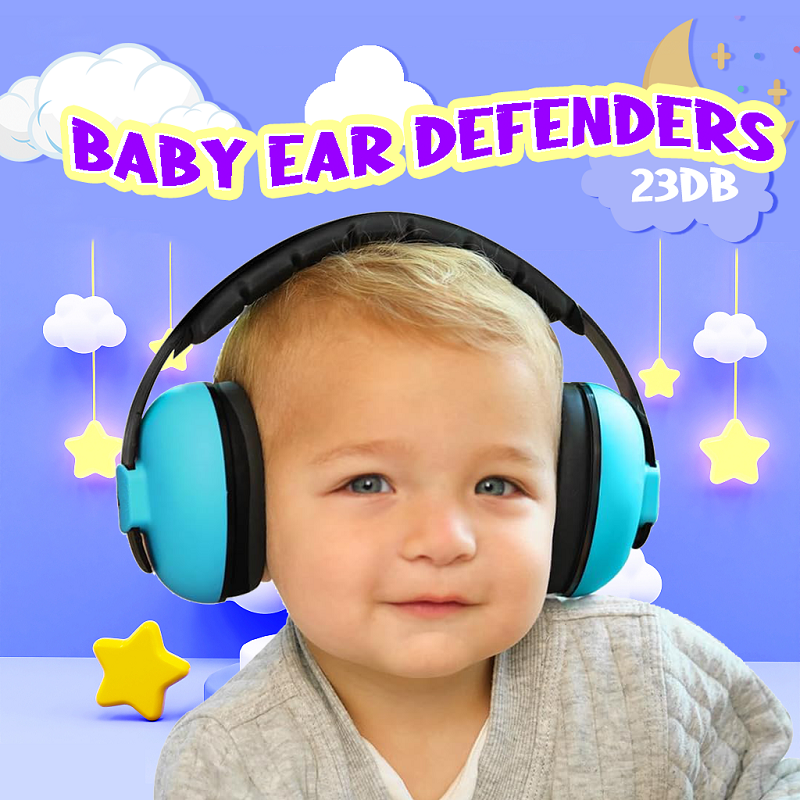 Protección auditiva para bebés y niños pequeños, orejeras con reducción de ruido, auriculares para bebés contra daños auditivos, mejoran el sueño