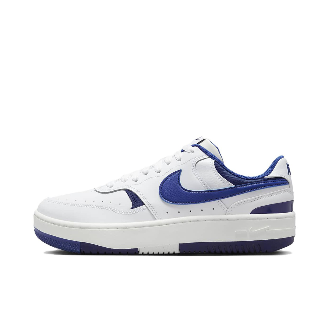 Nike New Gamma Force Low Shoes Мужские и женские повседневные модные кроссовки Весенние нескользящие носимые кроссовки синего и белого цвета