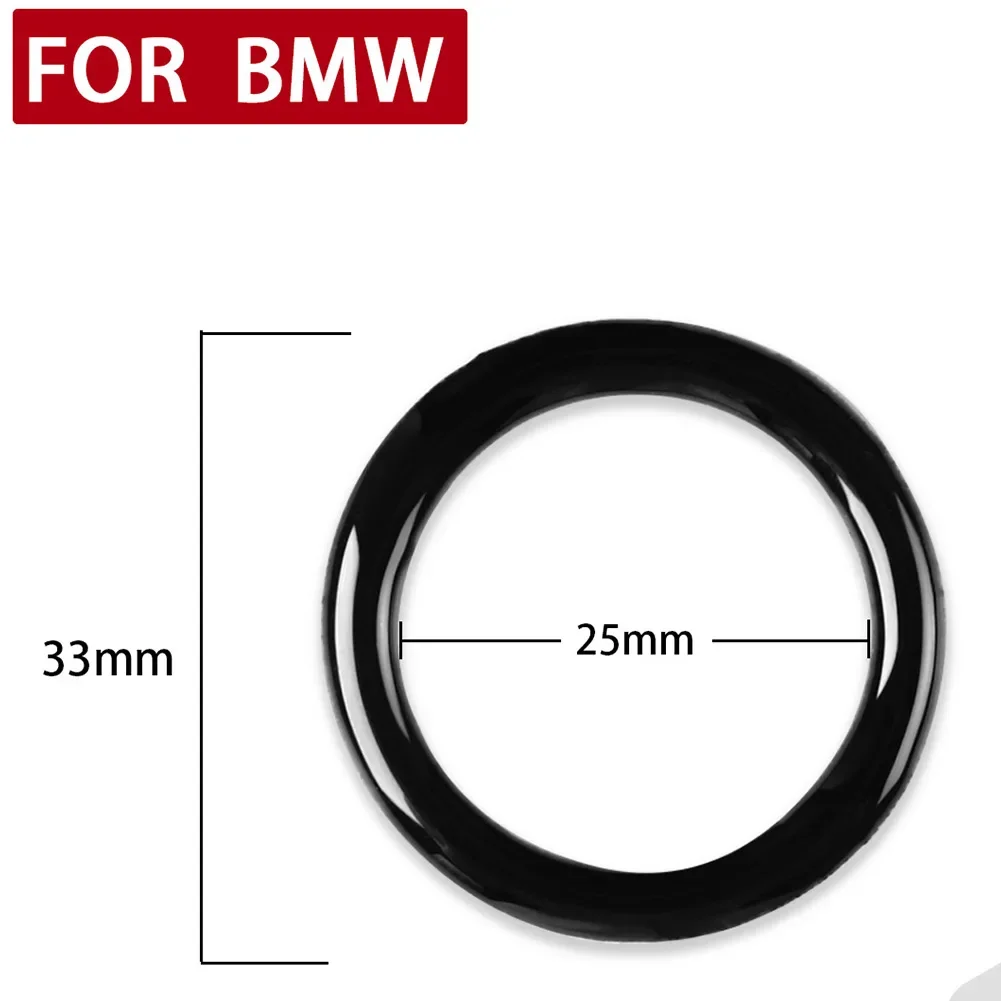 1PCS Start Stop Ignition Push Button Switch Cover For BMW 3 Series E90 E92 E93 Cars One-Key Engine Ring DIY Car Decoration