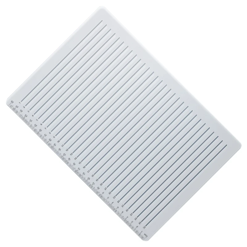 Straight Line Stencil Templates Line Drawing Stencil Lettering Guide Templates College Ruled Spacing 27/30/33 Line Scale