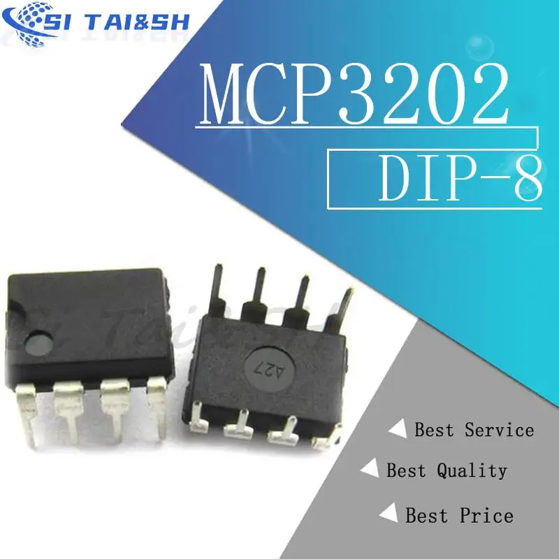 Si Tai&SH 1 шт. MCP3202-BI/P MCP3202-CI MCP3202 Система данных