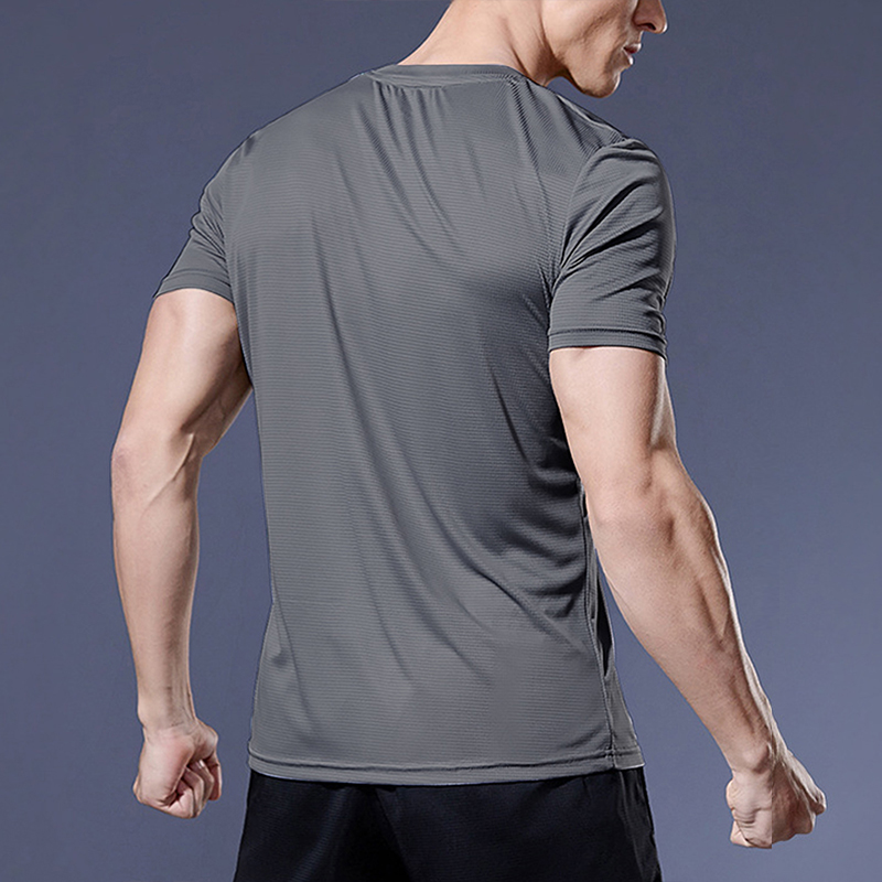 Laufshirts, Fußballshirts, Herren-Trikot, Sportbekleidung, Herren-Jogging-T-Shirts, schnell trocknend, Kompressions-Sport-T-Shirt, Fitness, Fitnessstudio