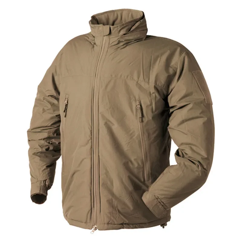 Nível 7 jaqueta de inverno tático para homens inverno quente à prova dwindproof água blusões caça caminhadas ao ar livre parkas casaco