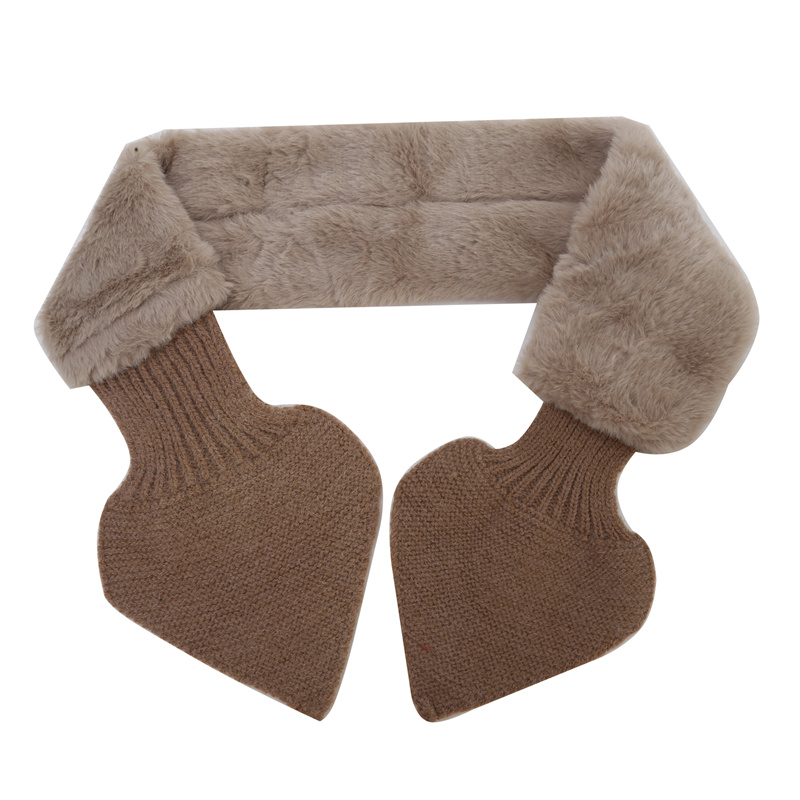 Bufandas para mujer, bufanda tejida para otoño e invierno, dulce, bonita, cómoda, cálida, chal con correas cruzadas para mujer, bufanda suave para el cuello
