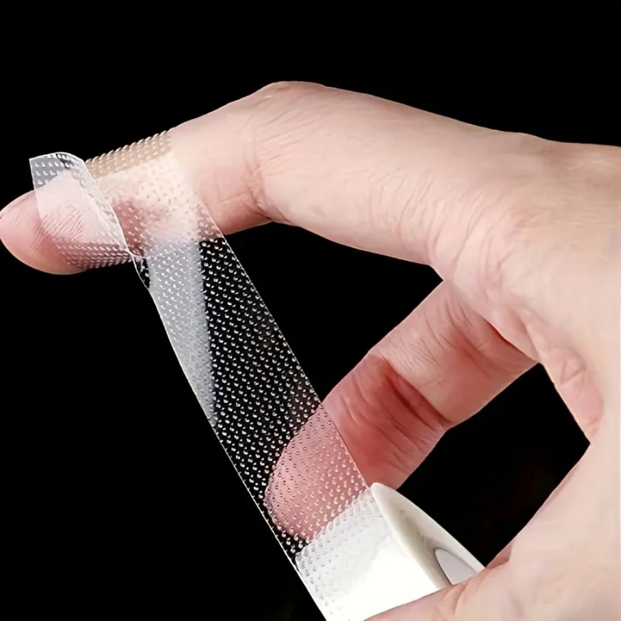 4,5 M/rollo de cinta transparente de rejilla transpirable, parches curvos curativos, tiras para heridas, vendaje médico de PE, vendajes adhesivos