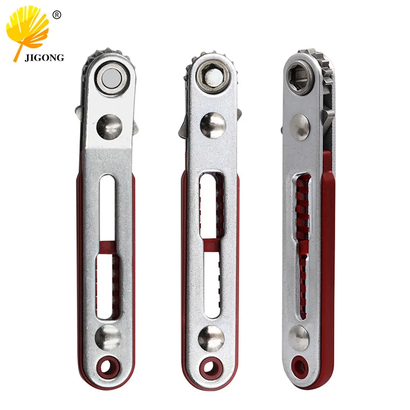 1 Máy Tính Mini Ratchet Cờ Lê Lục Giác Torx Điện Điều Khiển Cho Đĩa Đơn/2 Đầu Tua Vít Khoan Dụng Cụ 1/4 "(6.35Mm)