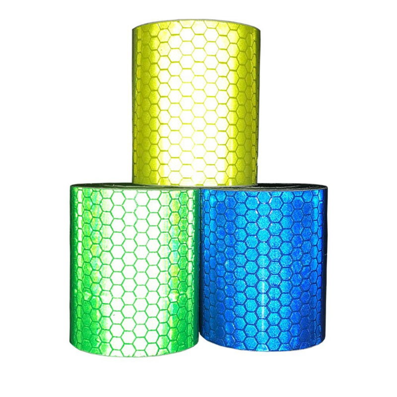 1 릴 5cm x 3m Cinta Reflectante 반사 직물 반사판 테이프 반사 테이프 Adhesiva 자동차 자동차 필름 크리스탈 벌집 30 Mm