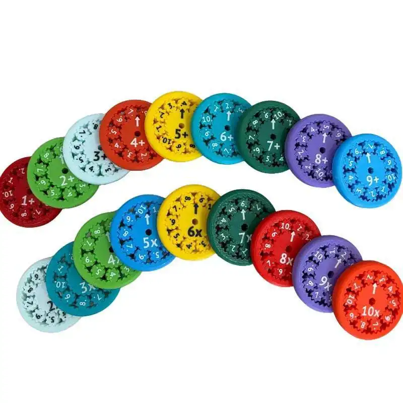 Math Fidget Spinners Math Fidget Spinners Tables de Multiplication mathématiques pour enfants jouets éducatifs fournitures de classe enseignement